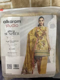 Alkaram studio unstich dress