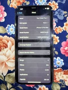 iPhone 12 Pro Max 256 GB  TRA  Dubai Version
