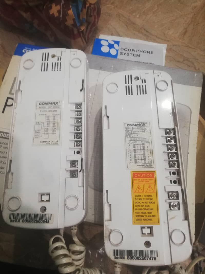commax dual intercom 1