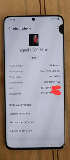 Samsung s21 ultra