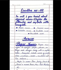 assignment writing services both hand written and soft  form on MSword