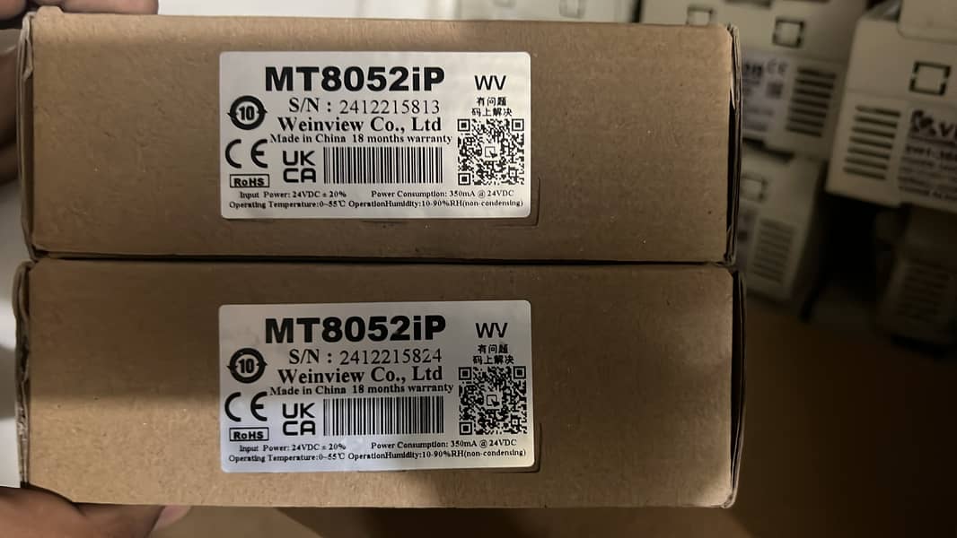 Fx3u 64mt mitsubishi plc Weintek Hmi mt8052ip deltaplc Dvp28sv encoder 1