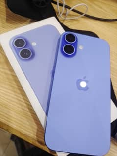 128 Gb i phone 16 10/10 with box cabel 100% health battery