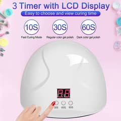 2 In 1 Led Nail Dryer And Electric Nail Kit | Nail Dryer Led Lamp