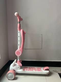 pink scooter