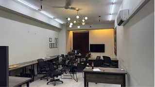 Fully Furnished Office Area 570 Square Feet Office Available For Rent Real Pictures In Gulberg 3 Lahore