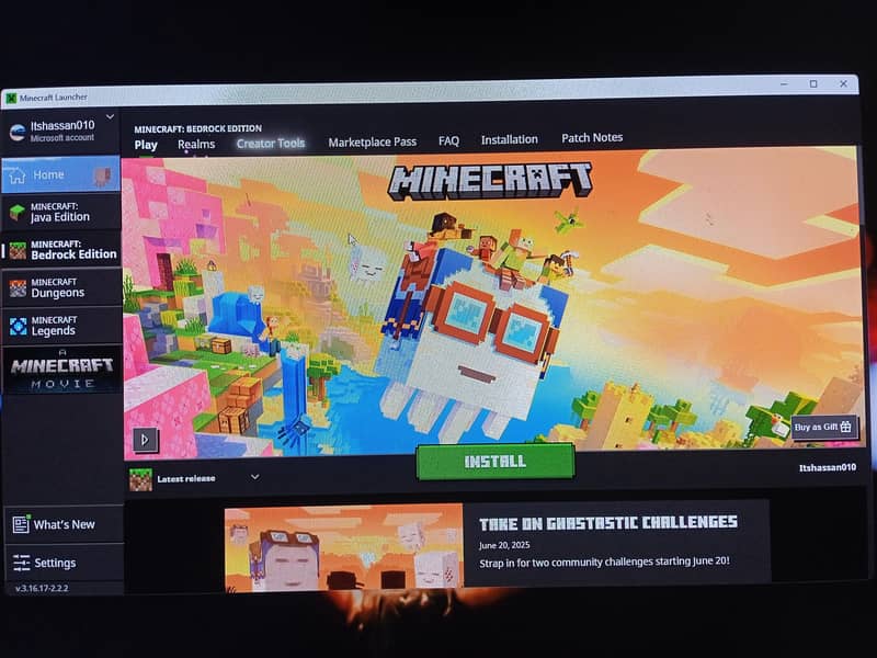 Minecraft Java Edition+Bedrock Edition Low End Price 4500 1
