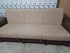 sofa cum bed in lush new condition