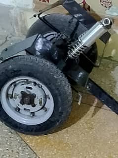2 bike wheel  for disabled person