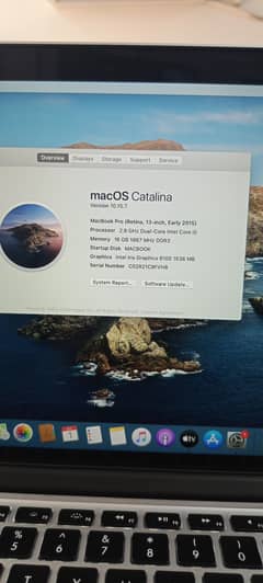 MacBook pro 2015 (13 inch) Ratina display