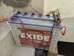 Battery exide 12 volt