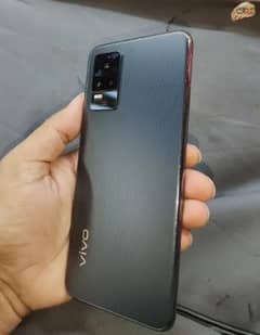 Vivo v21e with box and charger