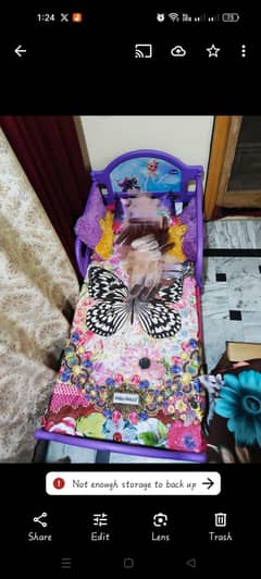 kids frozen bed