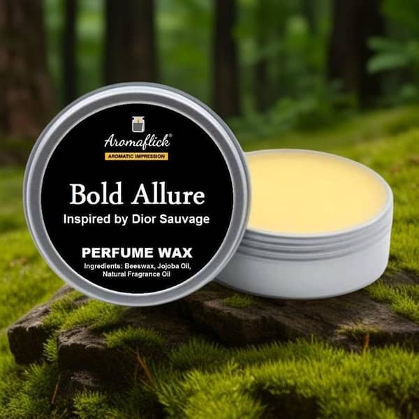 BOLD ALLURE Perfume Wax - Dior Sauvage Inspired Fragrance for Men