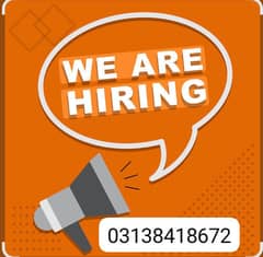 Staff required for office management and online sell
