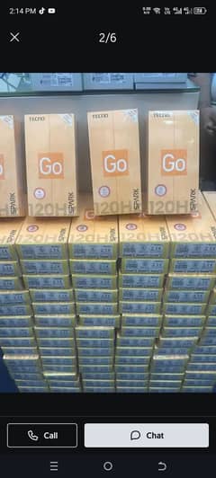 Tecno camon 30c 6gb 128 gb box pack non active