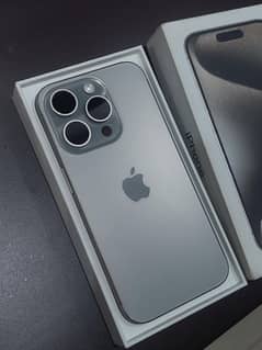 IPHONE 15 PRO 128GB - OFFICIAL PTA APPROVED