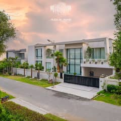 2 Kanal Brand New Mazhar Munir Design Most Beautiful Full Basement Fully Furnished Home Theater Swimming Pool Top Roof Garden 20KV Solar Attached Bungalow For Sale At Prime Location Of DHA Lahore Near To Park Masjid & Commercial Market.