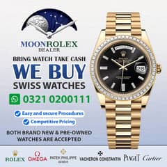 Get Cash / Rolex Cartier Omega Hublot Chopard Breitling Rado Tag Heuer