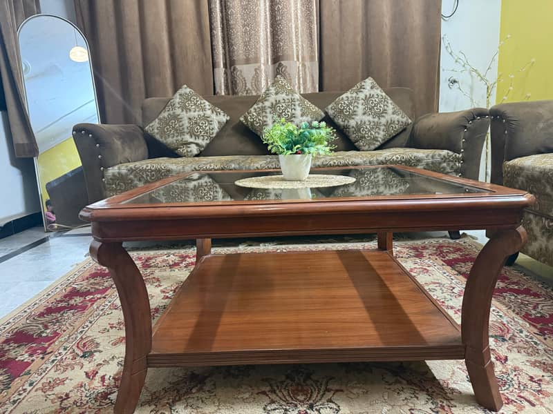 sofa set|sofa set with table| Complete sofa set sale urgent 6