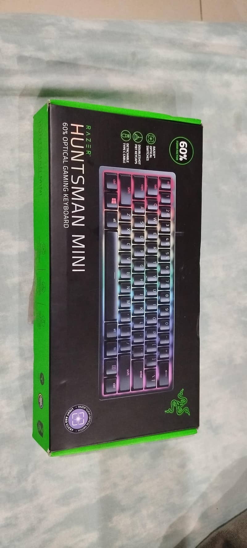 Huntsman Mini 60% Analog Optical Gaming Keyboard 1