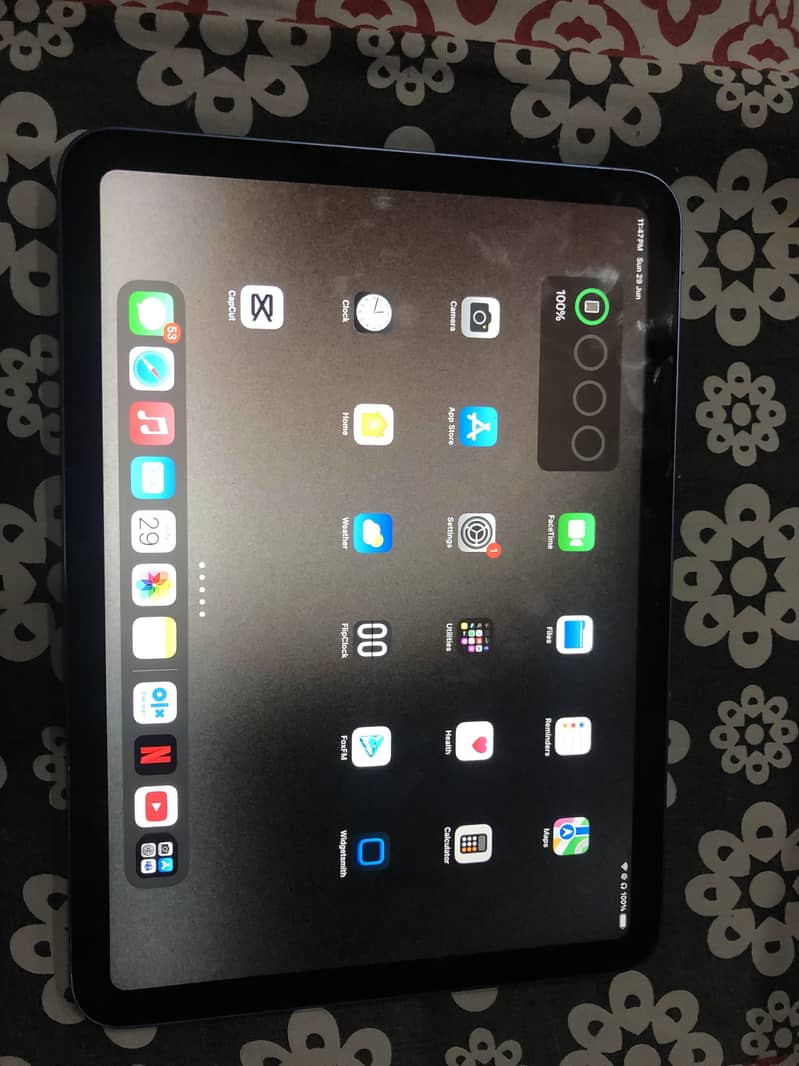 iPad 10th generation blue colour 0