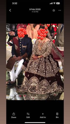 Bridal Lehnga Elan Replica for sale