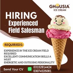 Salesman | Field Salesman Job In Lahore