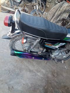 Honda cg 125 black color 2023 model vip condition