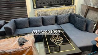 L shape sofa set , corner sofa , sofa set , luxury sofa set