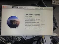Macbook Pro 2012 i7