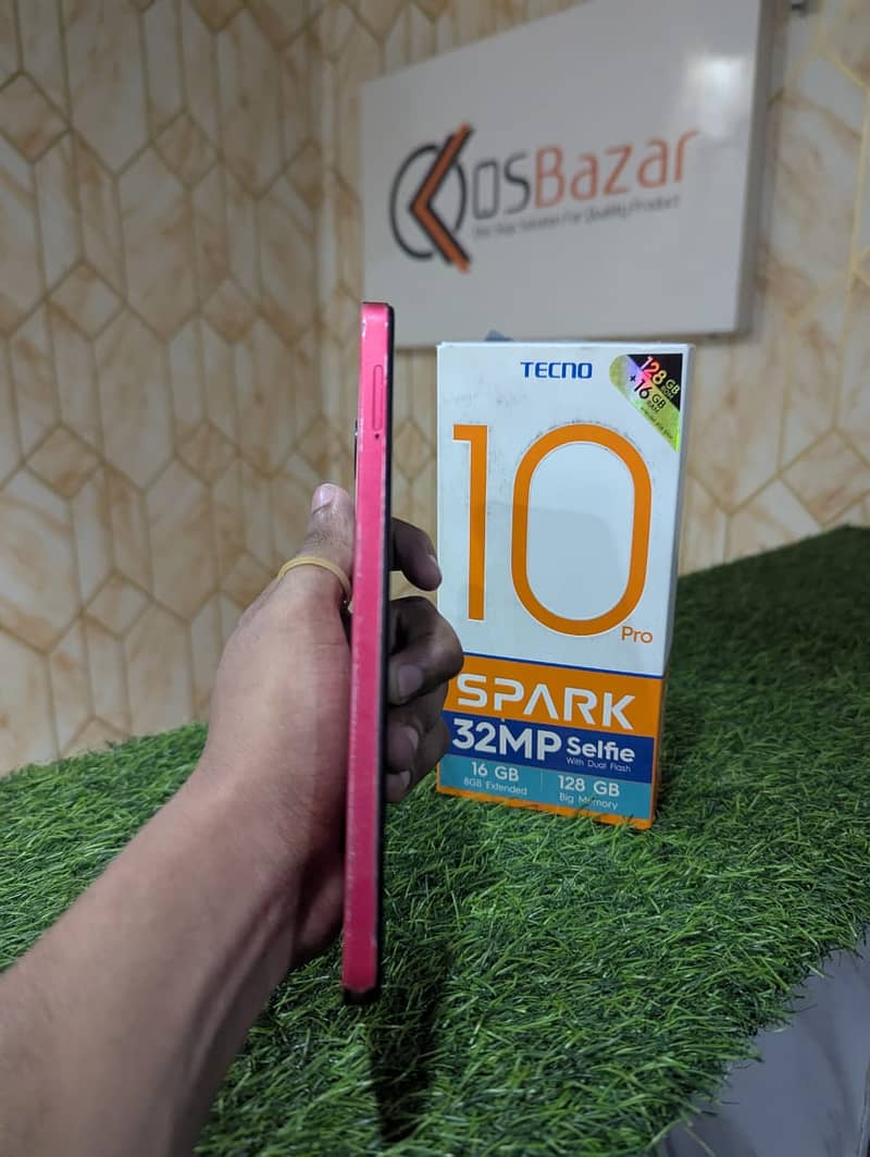 Tecno Spark 10 Pro 8+8 gb Ram 128gb Storage with Box 3