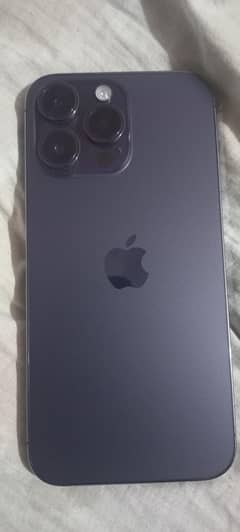 iphone 14pro max deep purple colour with original box 8.5/10 condition