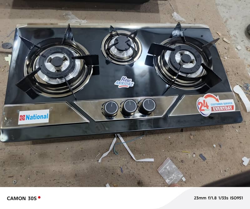 kitchen gas auto hob stainless steel top factory rate 1