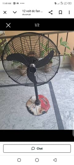 Stand fan DC fan