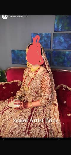 Brand new designer lengha with hand embroidery pure fabric
