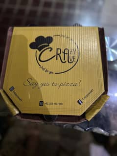 pizza burger and wrap box