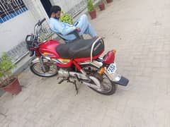 Honda CD 70 CC 2020 model for urgent sale