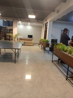Furnished office available for rent facing canal road