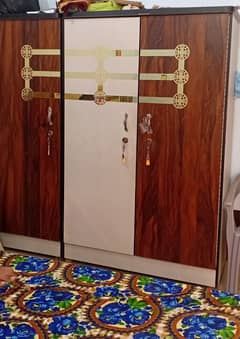 bed dressing table wardrobe 2 side table