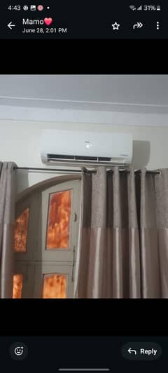 Haier 1.5 ton DC inverter AC