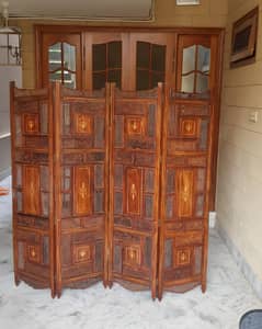 Wood partition