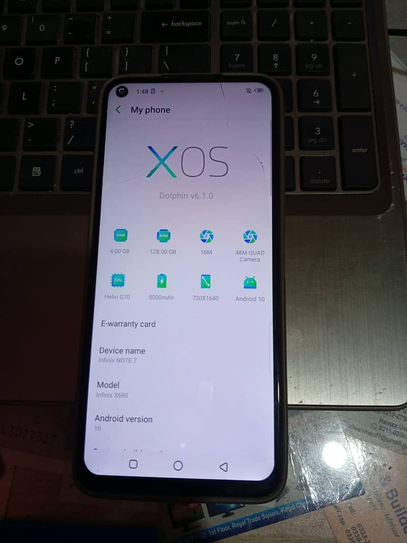 INFINIX NOTE 7 PTA APPROVED READ ADD 5