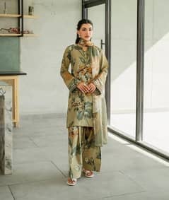 women unstitched dress two colors are available