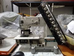 Flat lock machines are available (prices are different)