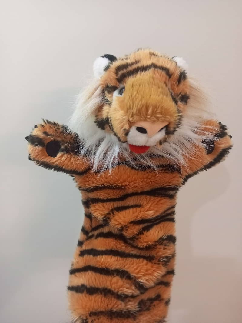 Lion hand puppet - Premium Quality puppets 4