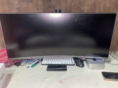 Samsung curved 34 inches 100hz Usb C-type