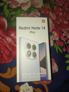 box open rerdmi note 14pro 8+4 256gb