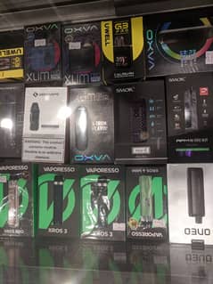 All types of vapes pods  available brand new stock