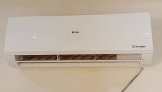 Haier AC DC inverter 1.5ton condition original total